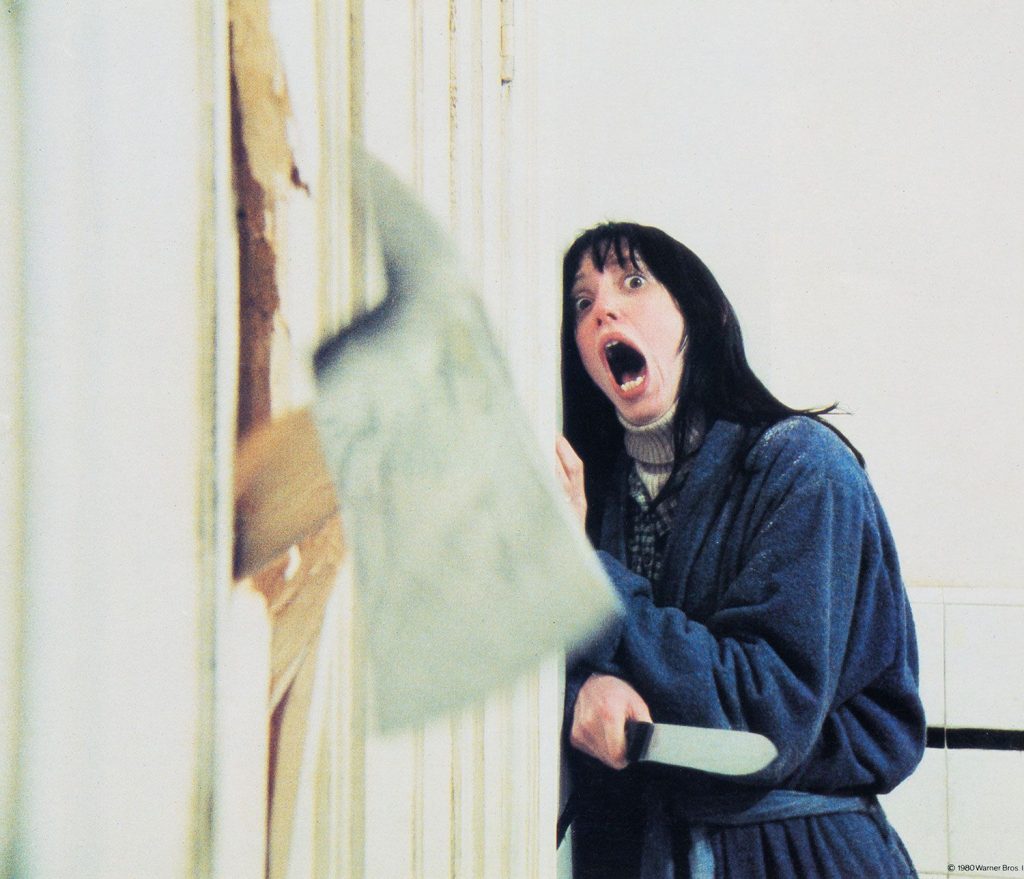 Shelley Duvall en un fotograma de 'El resplandor', película de 1980.