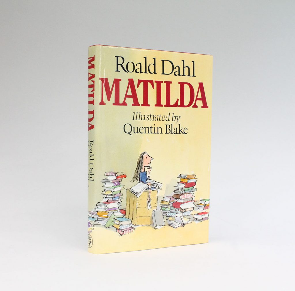 portada de Matilda de Roald Dahl
