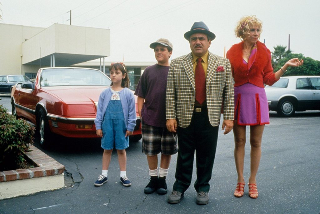 Fotograma de la película Matilda (1996).