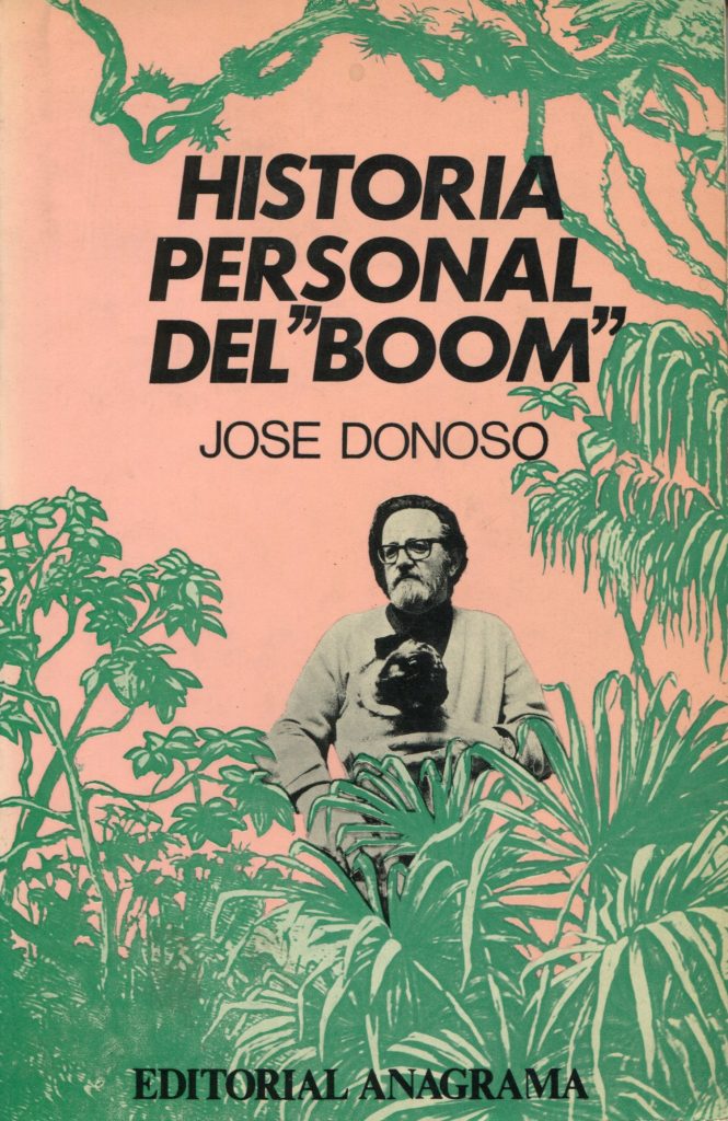 Portada de la primera edición de 'Historia personal del Boom', de José Donoso.
