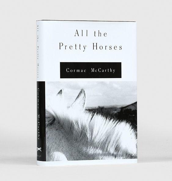 Primera edición de 'All the Pretty Horses', 'Todos los hermosos caballos'. 