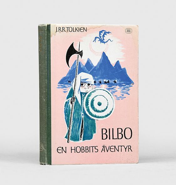 Edición sueca de 'El Hobbit', ilustrada por Tove Jansson. 